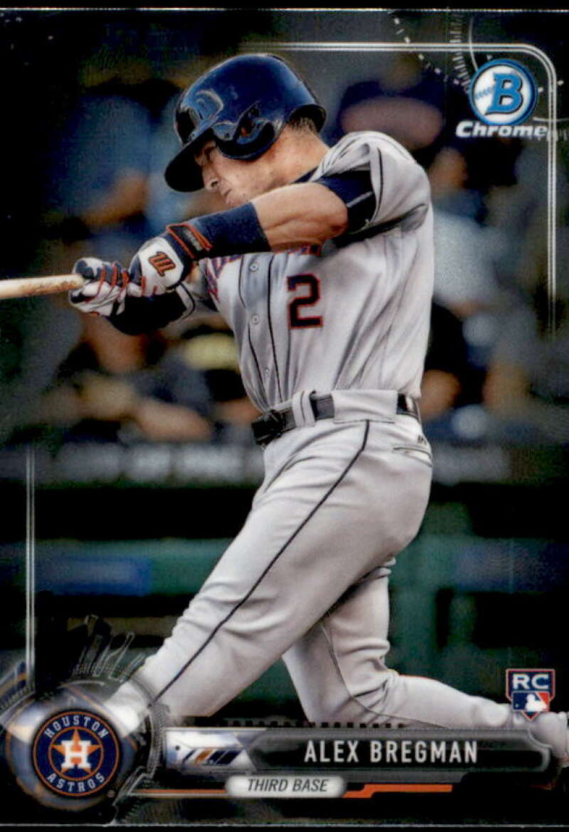 Alex Bregman Card 2017 Bowman Chrome #12  Image 1