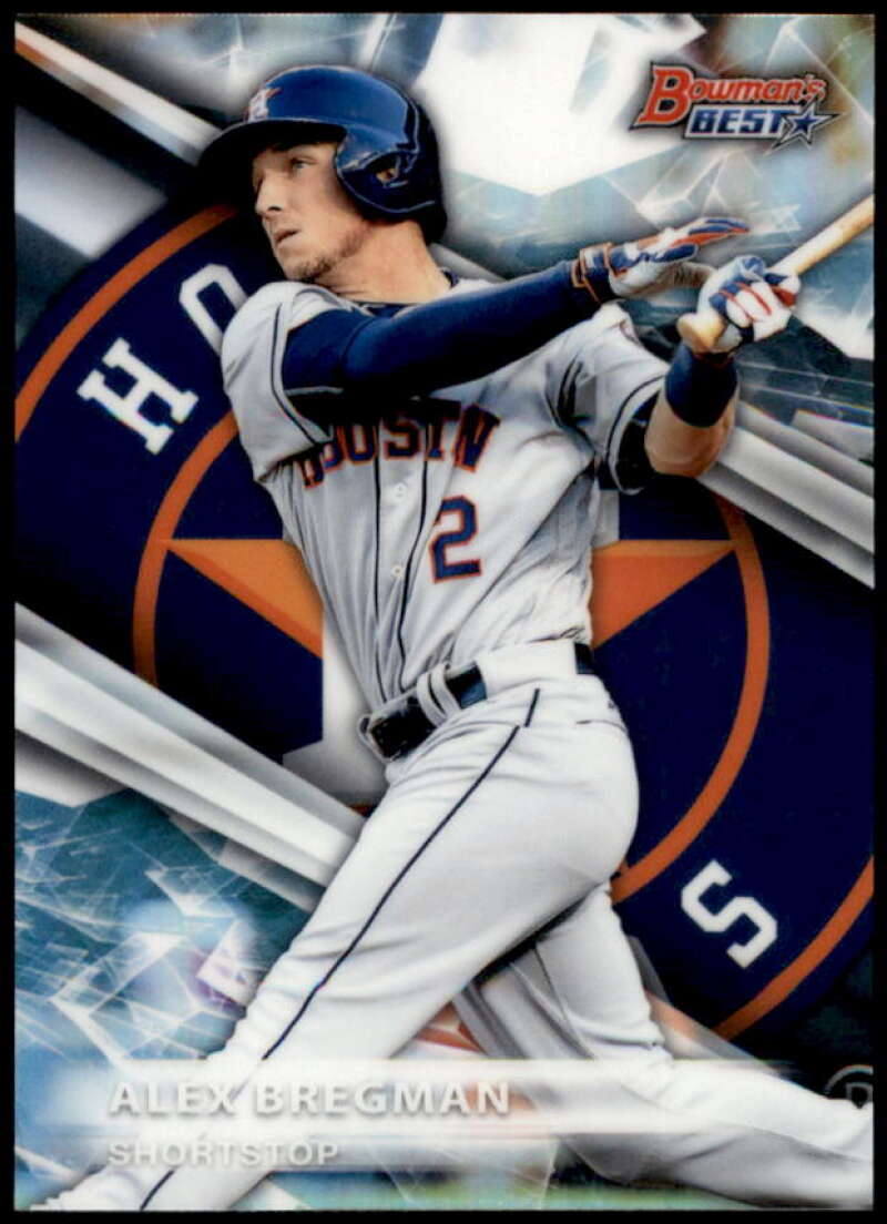 Alex Bregman Card 2016 Bowman's Best Top Prospects Refractors #TP25  Image 1