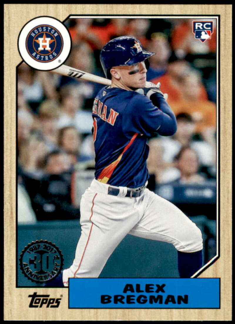 Alex Bregman Card 2017 Topps '87 Topps #87-33  Image 1