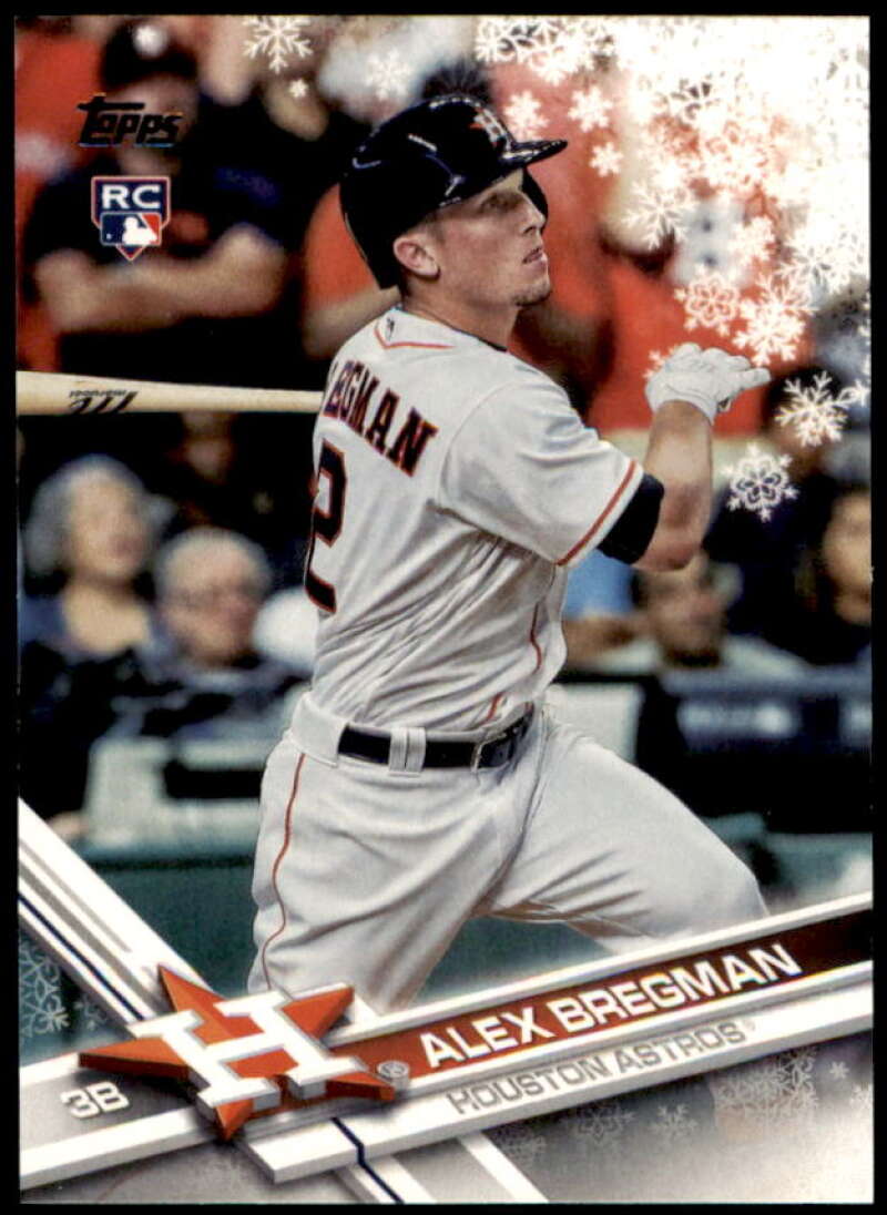 Alex Bregman Card 2017 Topps Walmart Holiday Snowflake #HMW47  Image 1