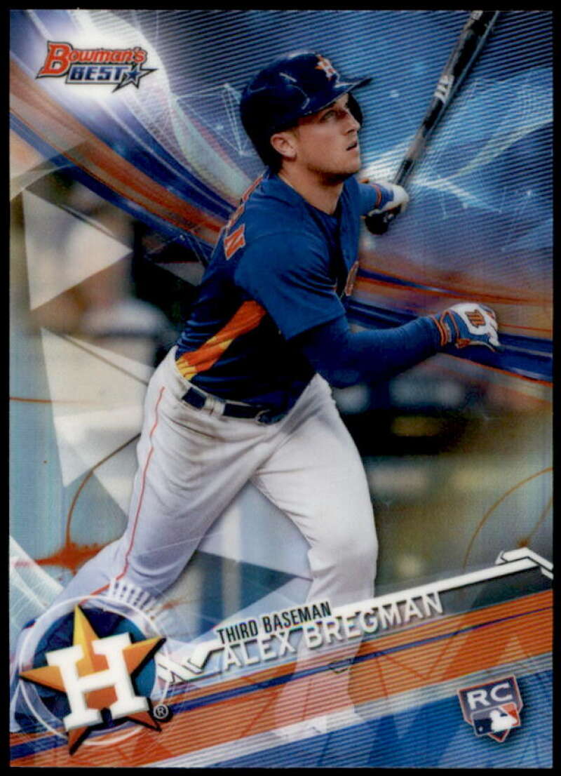 Alex Bregman Card 2017 Bowman's Best Refractors #54  Image 1