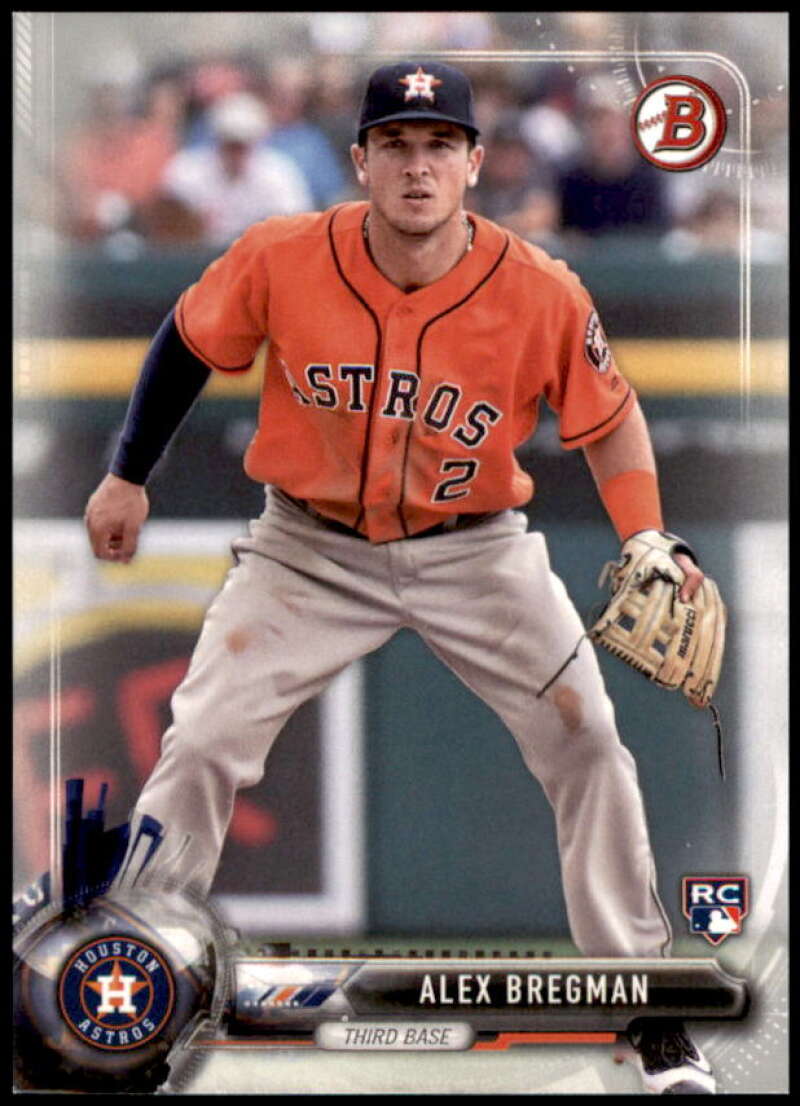 Alex Bregman Card 2017 Bowman #75  Image 1