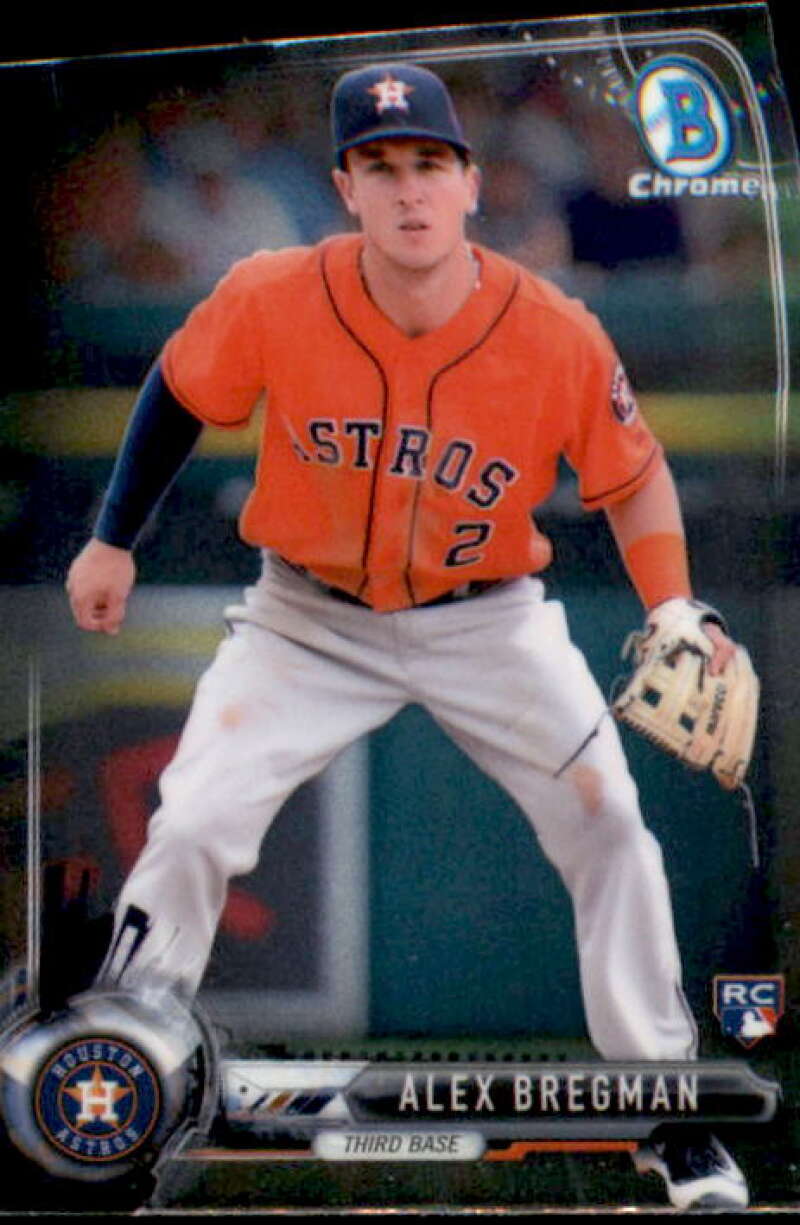 Alex Bregman Card 2017 Bowman Chrome Mini #75  Image 1