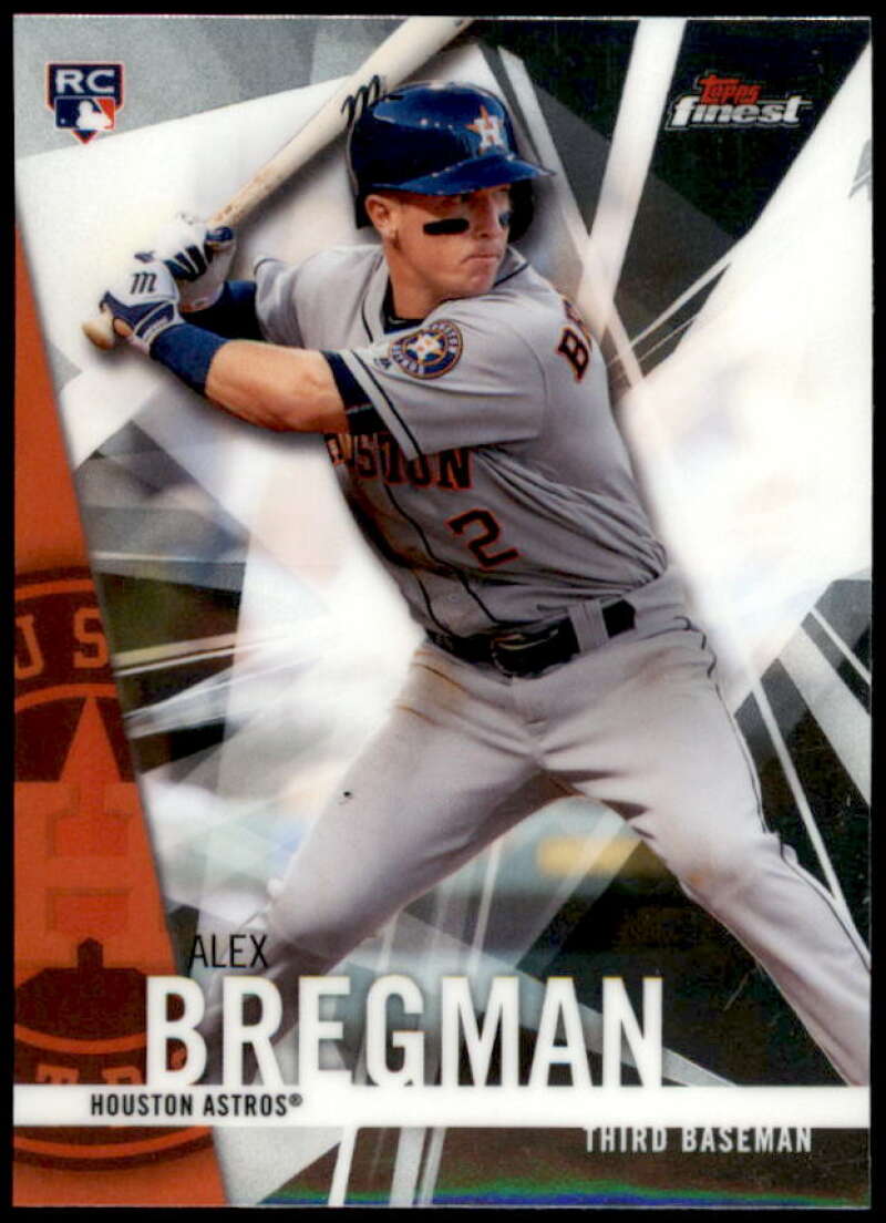 Alex Bregman Card 2017 Finest #89  Image 1