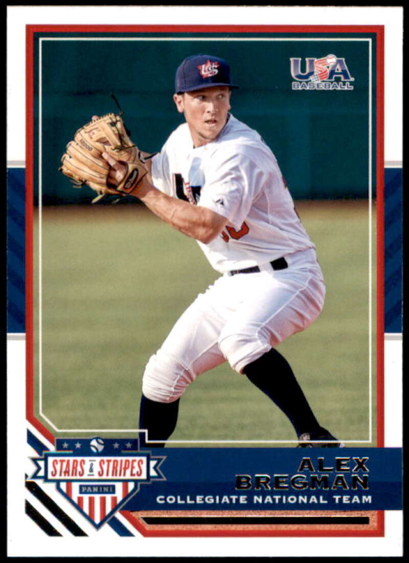 Alex Bregman Card 2017 USA Baseball Stars and Stripes #95  Image 1