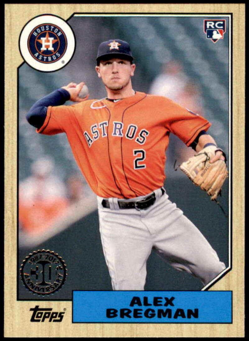 Alex Bregman Card 2017 Topps '87 Topps #87105  Image 1