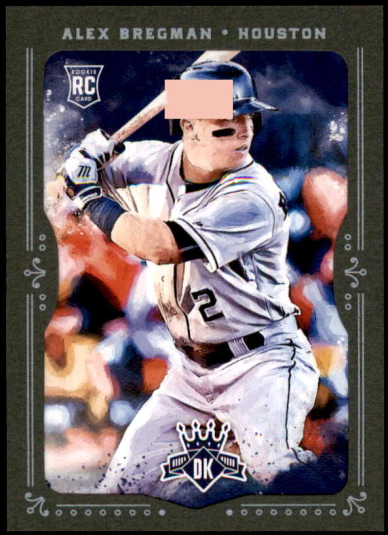 Alex Bregman Card 2017 Diamond Kings Framed Green #130  Image 1