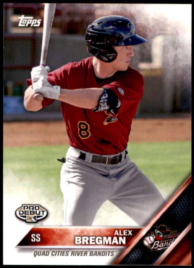 Alex Bregman Card 2016 Topps Pro Debut #142  Image 1