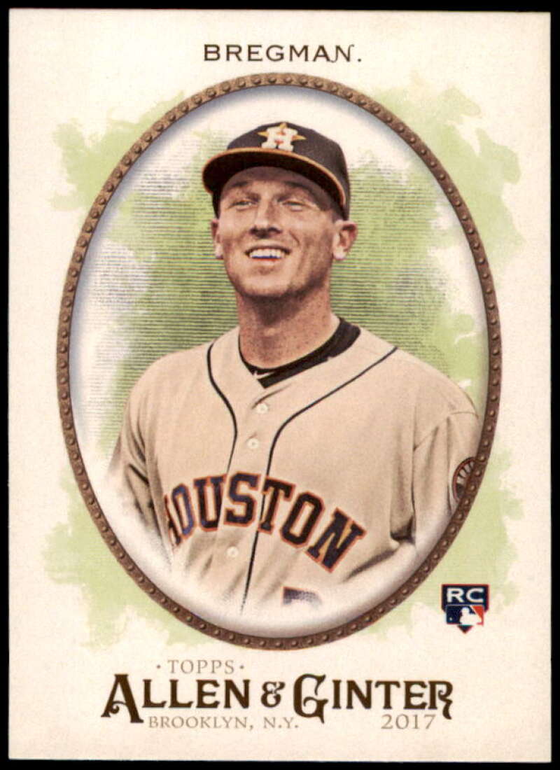 Alex Bregman Card 2017 Topps Allen and Ginter #205  Image 1