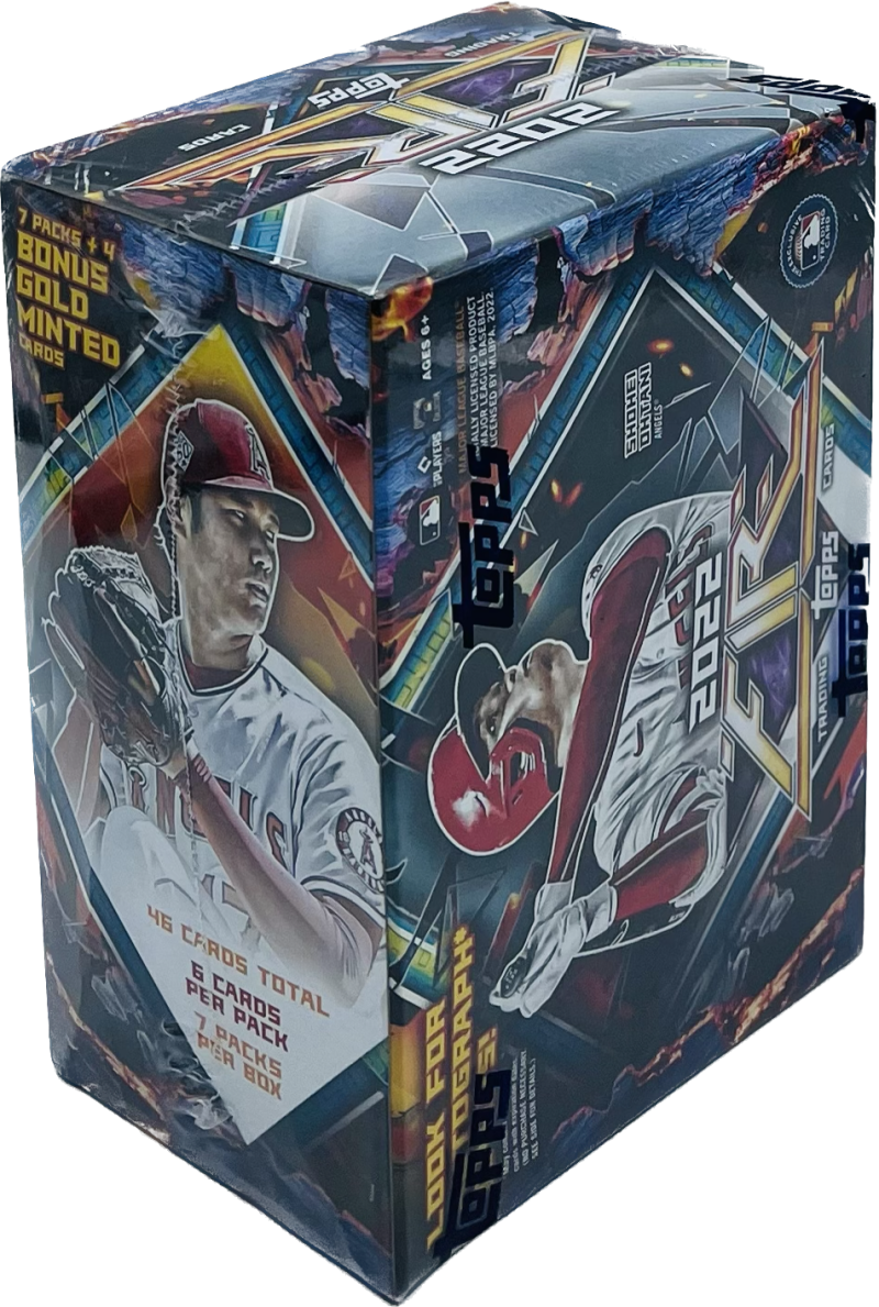 2022 Topps Fire Baseball 7-Pack Blaster Box