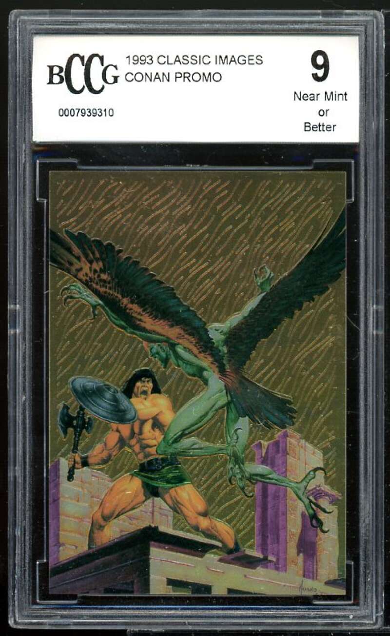 Conan Promo Card 1993 Classic Images #nno BGS BCCG 9 Image 1