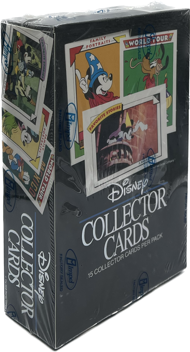 1991 Impel Disney Collector Cards Hobby Box Image 1