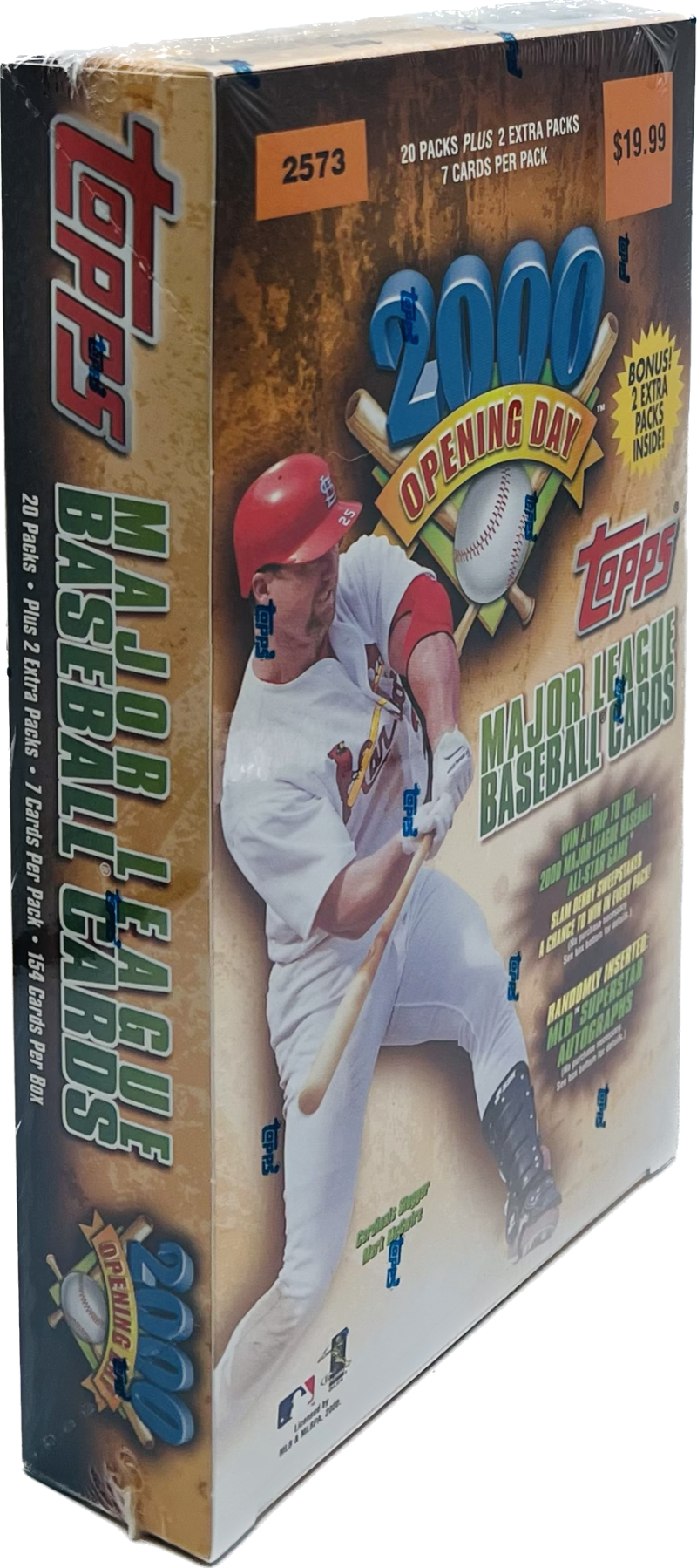 2000 Topps Opening Day 22-Pack Baseball Blaster Box





 Image 1