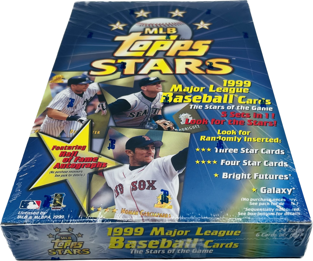 1999 Topps Stars Baseball Box Image 2