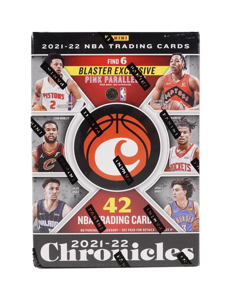 2021-22 Panini Chronicles Basketball 6-Pack Blaster Box Image 2