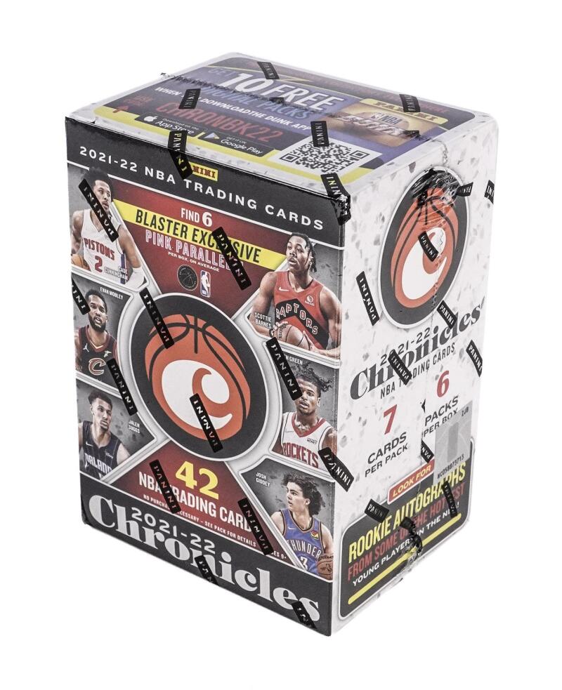 2021-22 Panini Chronicles Basketball 6-Pack Blaster Box Image 1