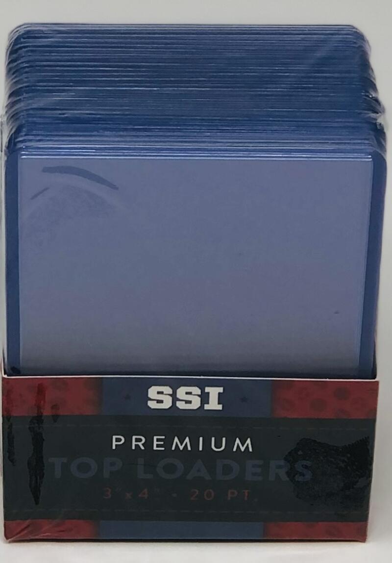 (250) SSI Premium Standard Sports Cards Top Loaders (25 each Pack) 10 Packs Image 7