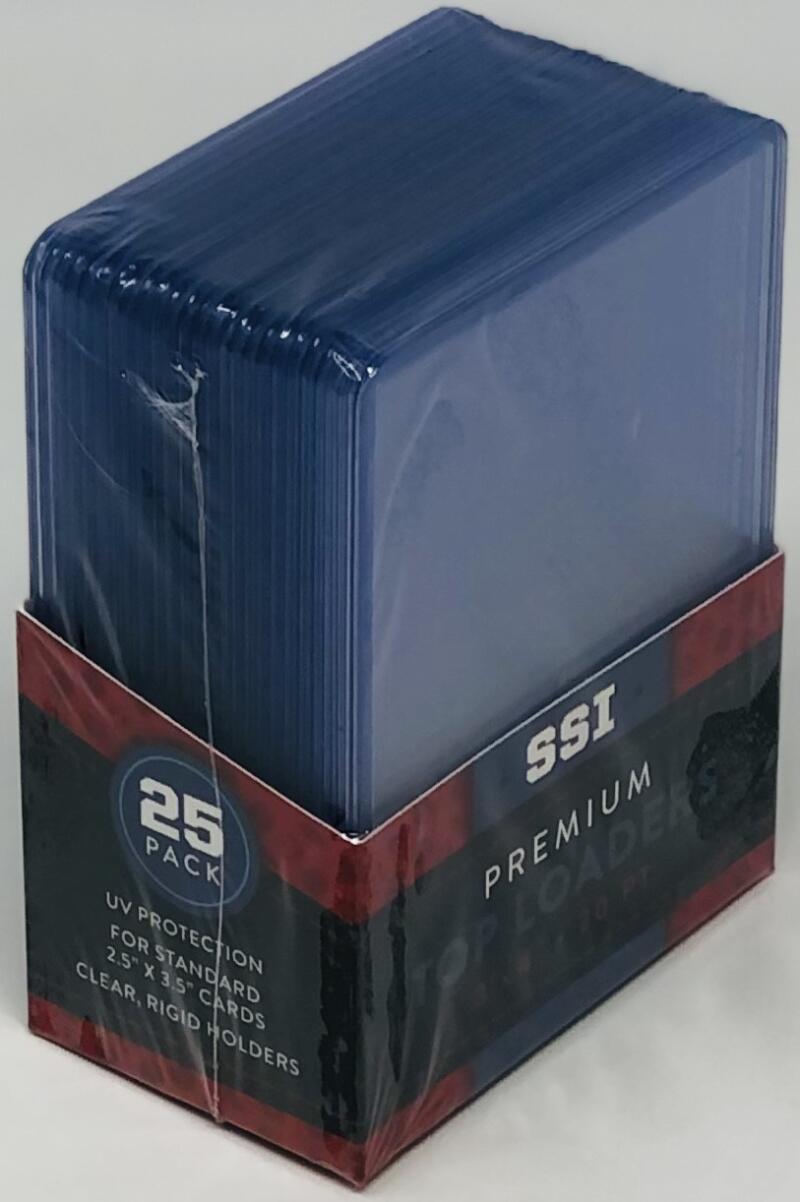 (250) SSI Premium Standard Sports Cards Top Loaders (25 each Pack) 10 Packs Image 8