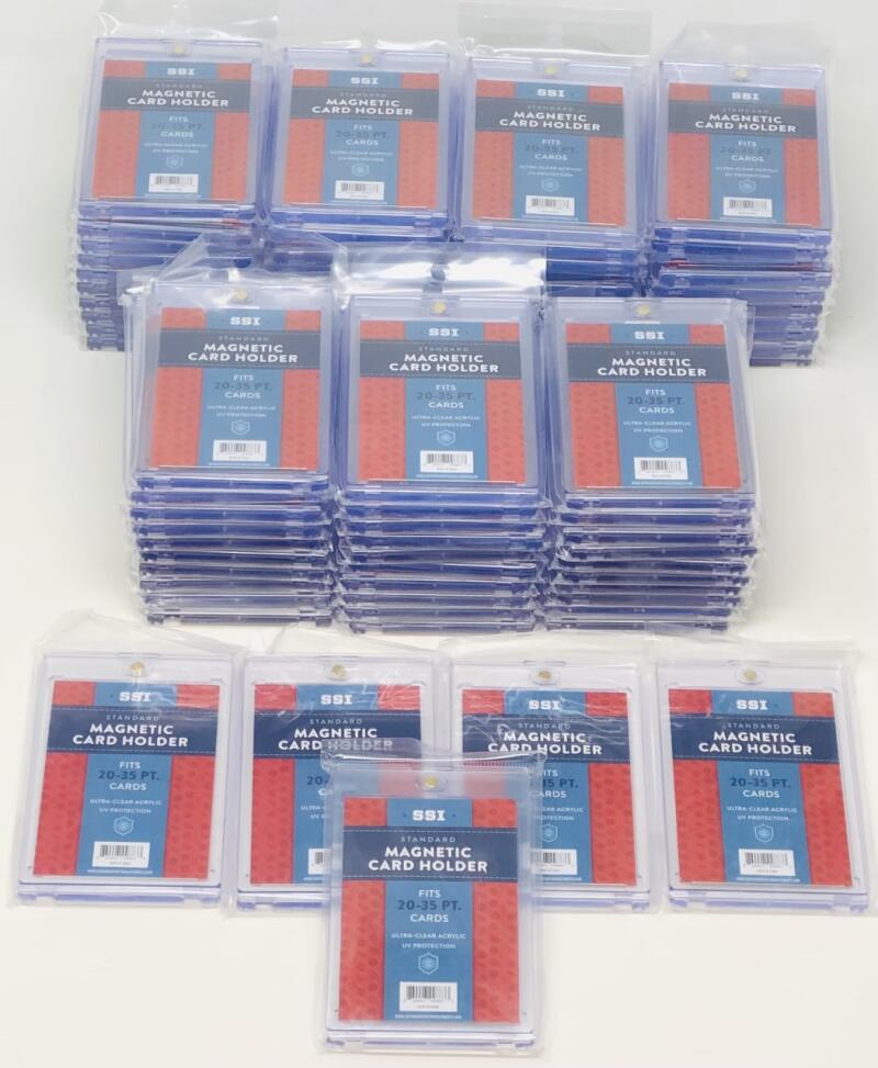 (50) Superior Sports Investments SSI Magnetic Card Holder One Touch 20-35PT Image 2
