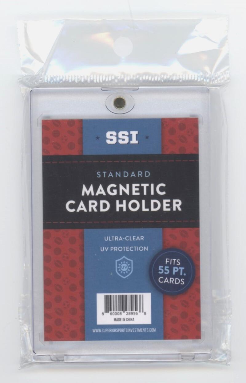 (50) Superior Sports Investments SSI Magnetic Thick Card Holder One Touch 55 PT Image 1