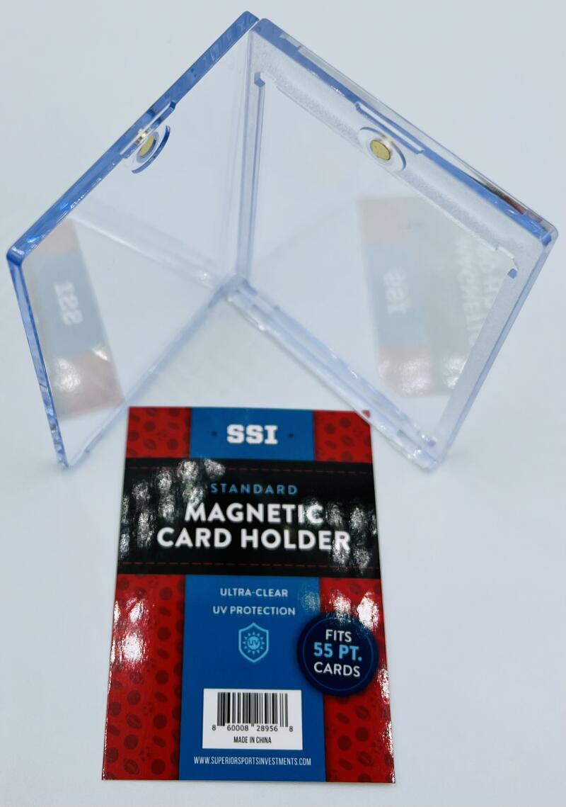(50) Superior Sports Investments SSI Magnetic Thick Card Holder One Touch 55 PT Image 3