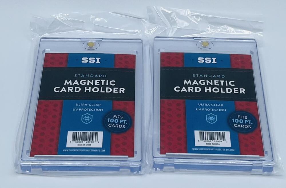 Superior Sports Investments SSI Magnetic Thick Card Holder One Touch 100 PT Image 8