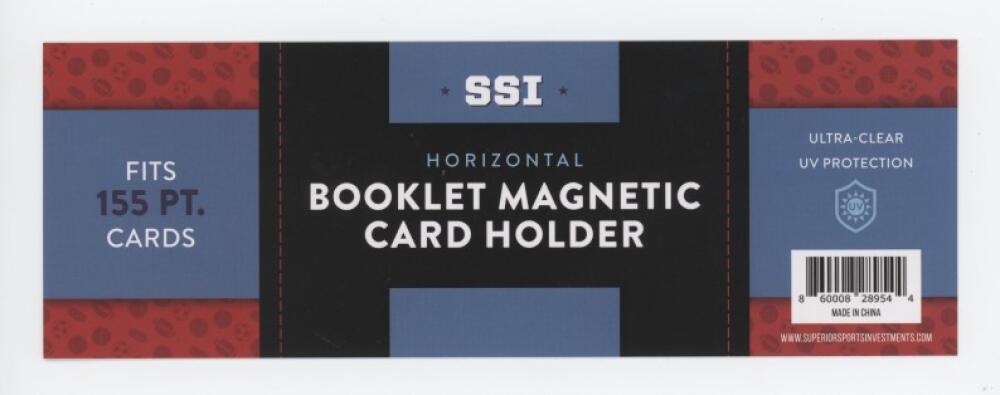 Superior Sports Investments SSI Magnetic Horizontal Booklet Card Holder One Touch  Image 2