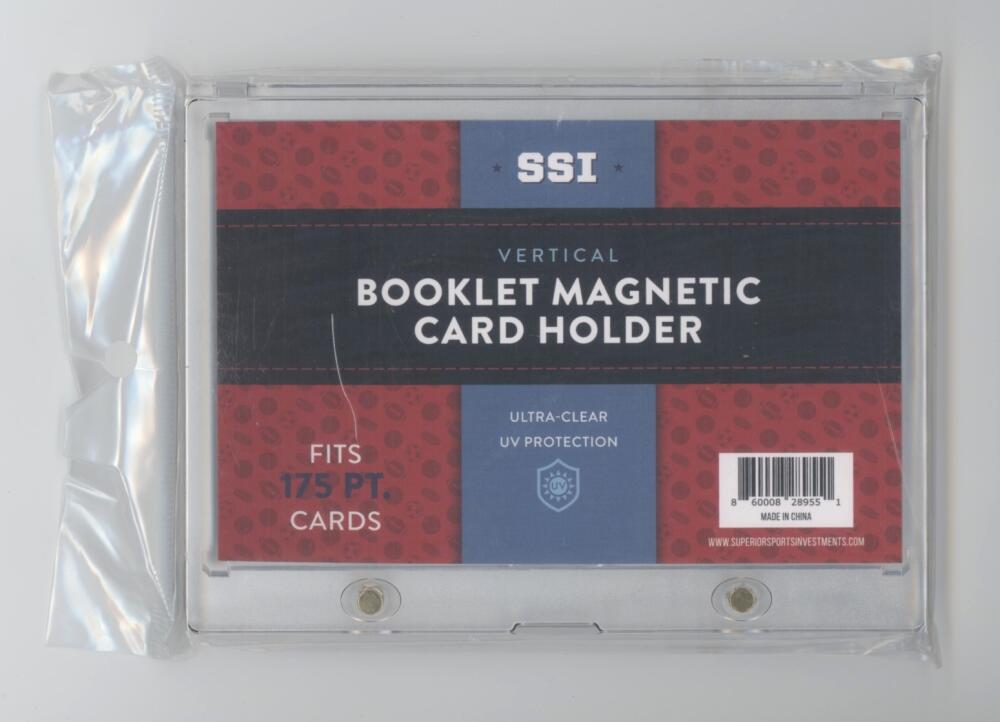 Superior Sports Investments SSI Magnetic Vertical Booklet Card Holder One Touch  Image 1