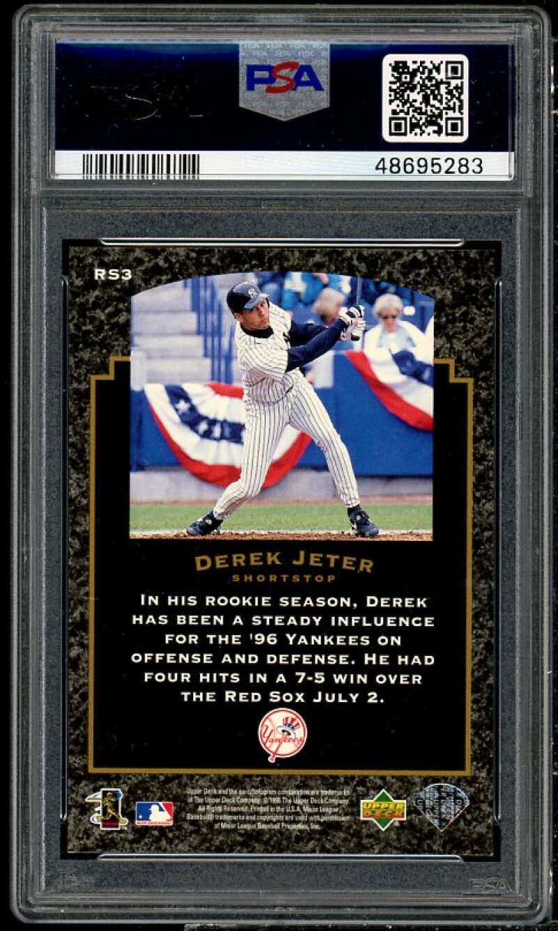 Derek Jeter 1997 Upper Deck Rock Solid Foundation RS3 