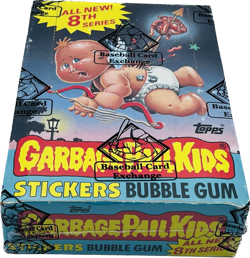 1987 Topps Garbage Pail Kids 8th Series Box BBCE Image 1