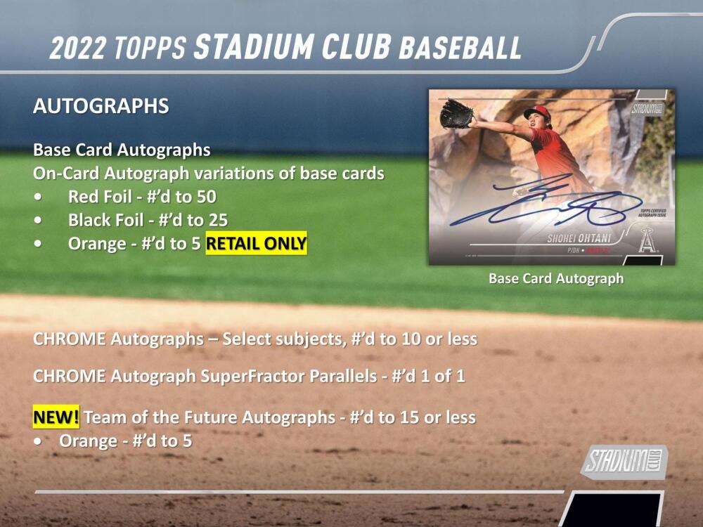 2022 Topps Stadium Club Baseball 8-Pack Blaster Box Image 8