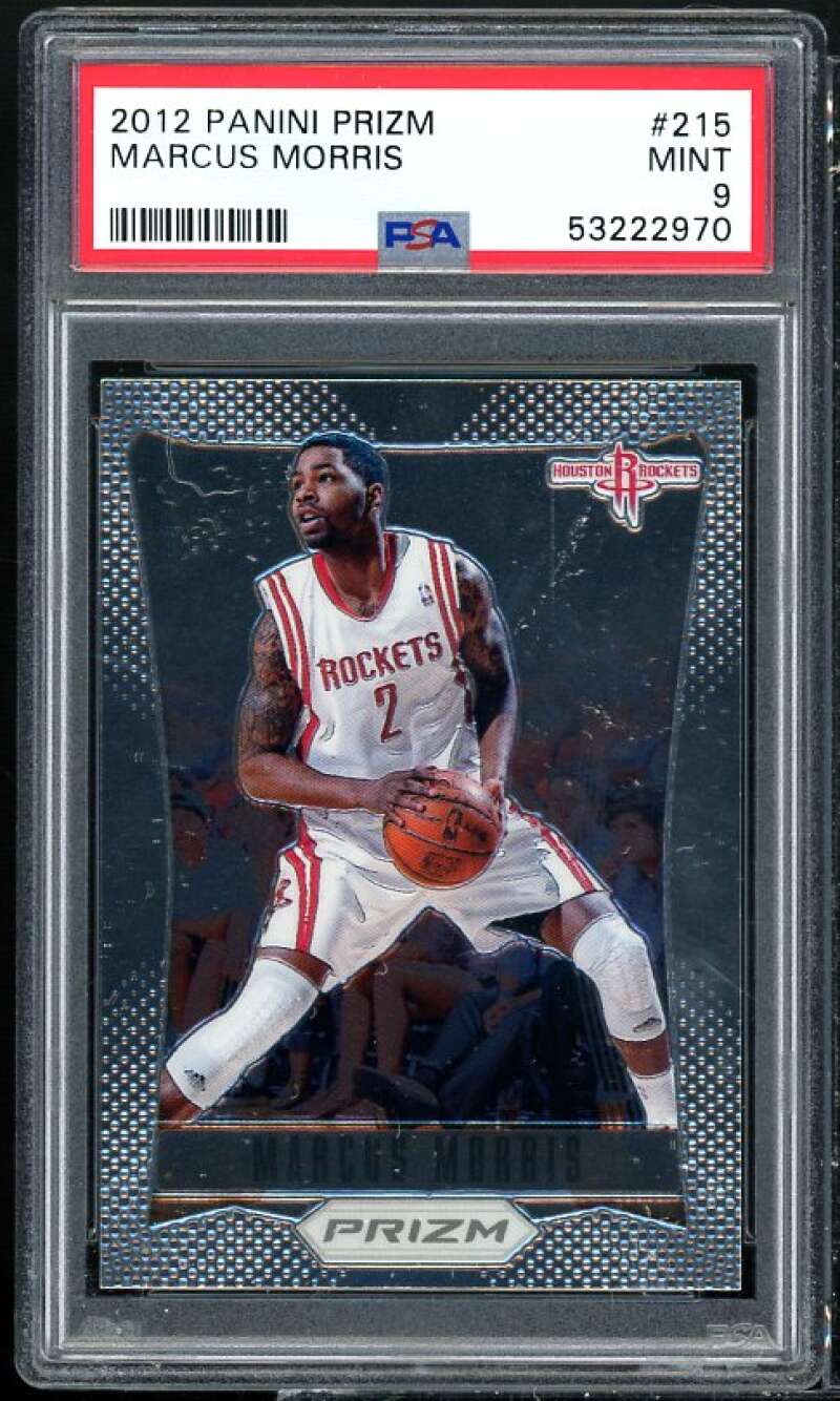 Marcus Morris Rookie Card 2012-13 Panini Prizm #215 PSA 9 Image 1