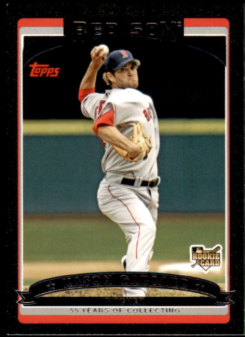 Kason Gabbard Rookie Card 2006 Topps Update Black #UH154 Image 1