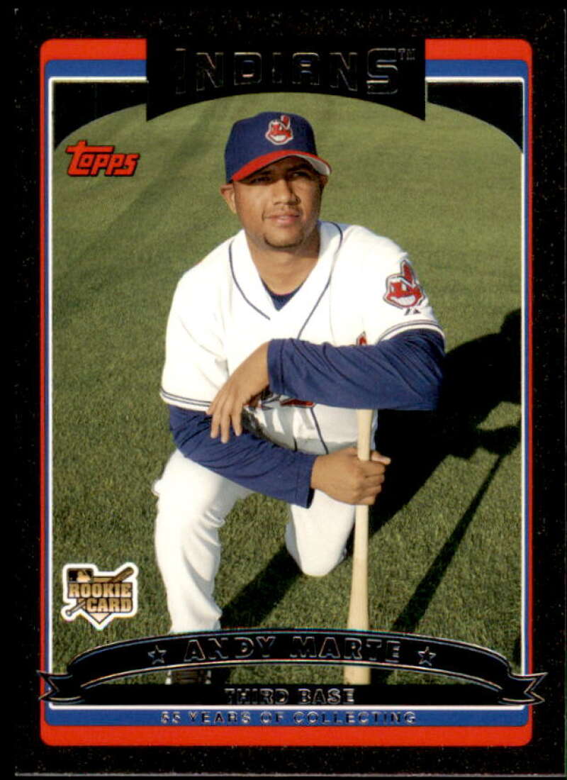 Andy Marte Rookie Card 2006 Topps Update Black #UH160 Image 1
