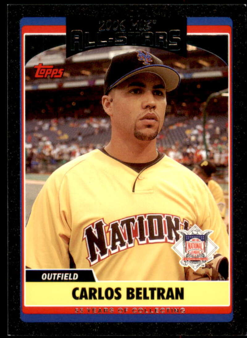 Carlos Beltran Card 2006 Topps Update Black #UH228 Image 1