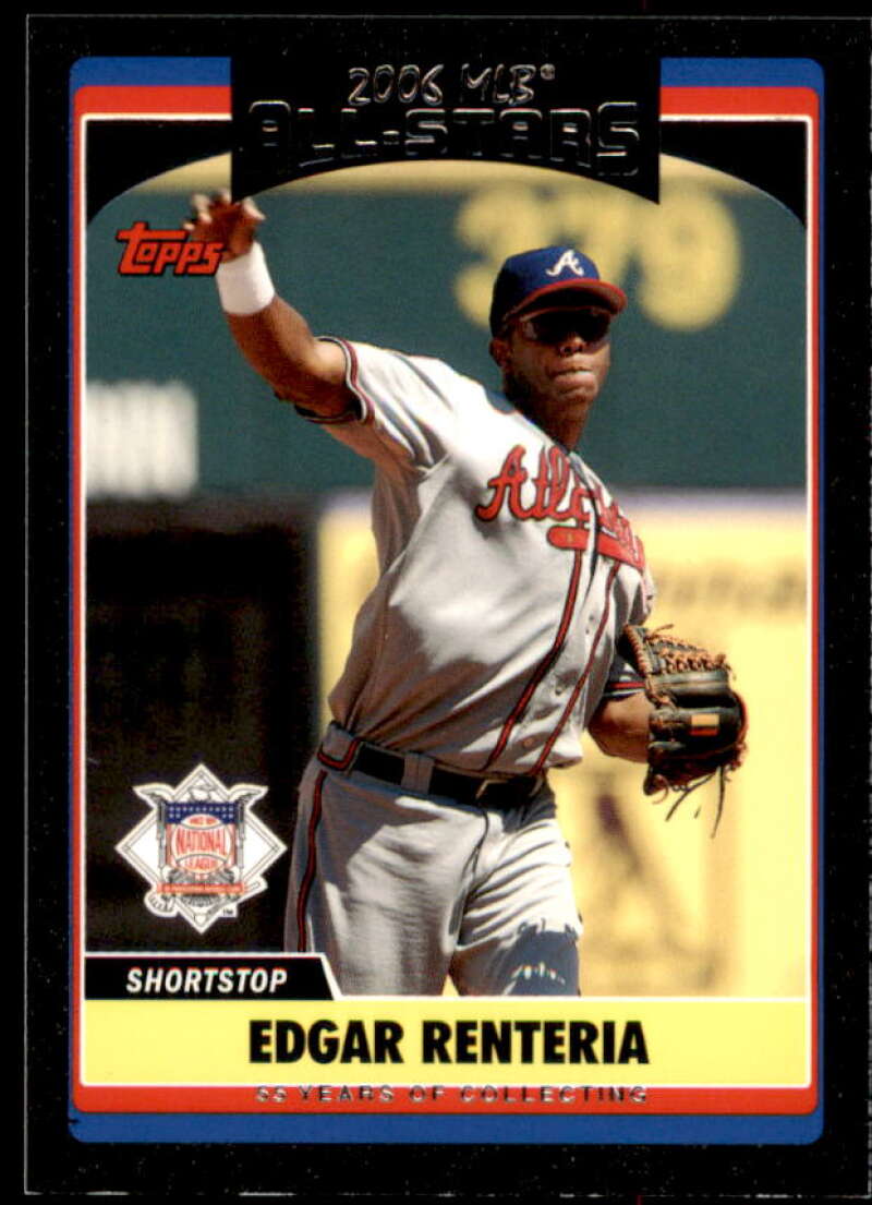 Edgar Renteria Card 2006 Topps Update Black #UH231 Image 1