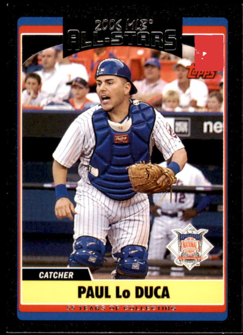 Paul Lo Duca Card 2006 Topps Update Black #UH234 Image 1