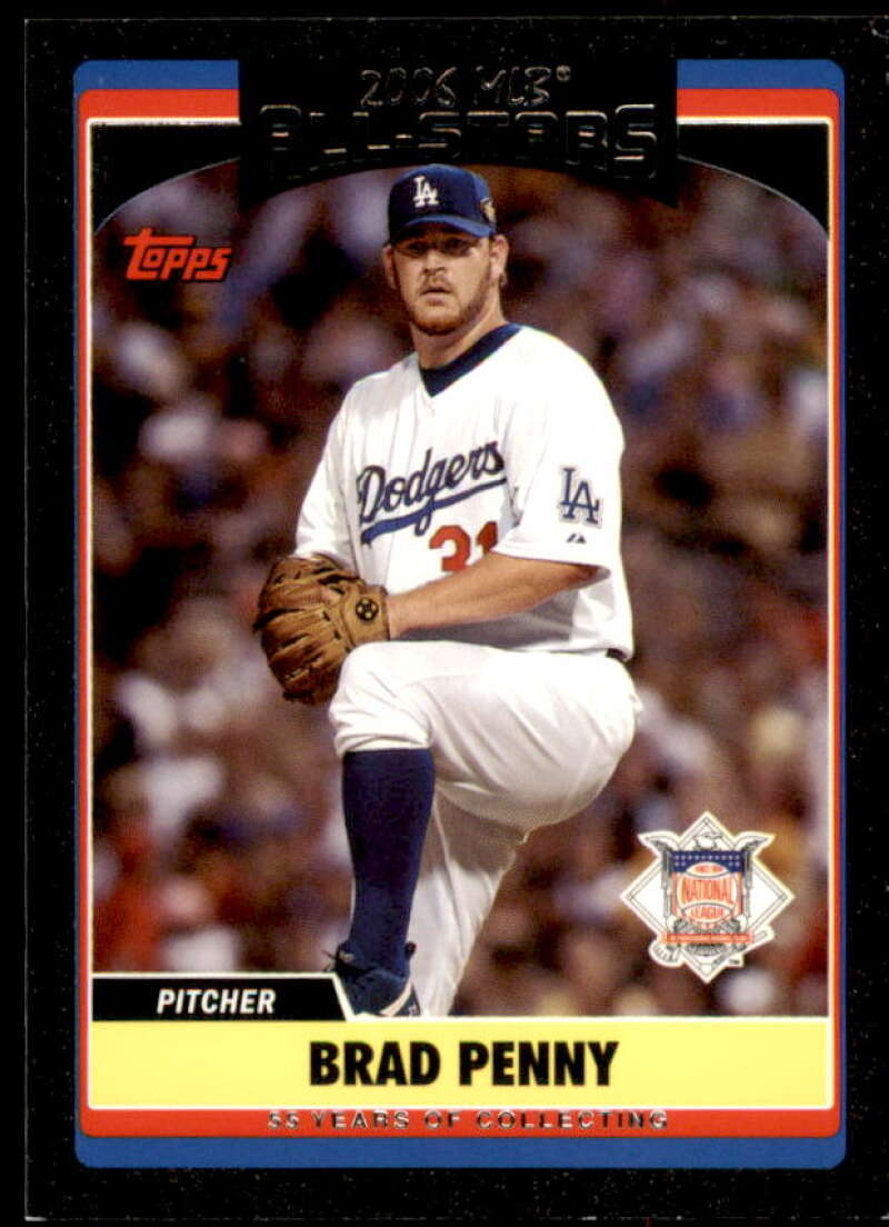 Brad Penny Card 2006 Topps Update Black #UH235 Image 1
