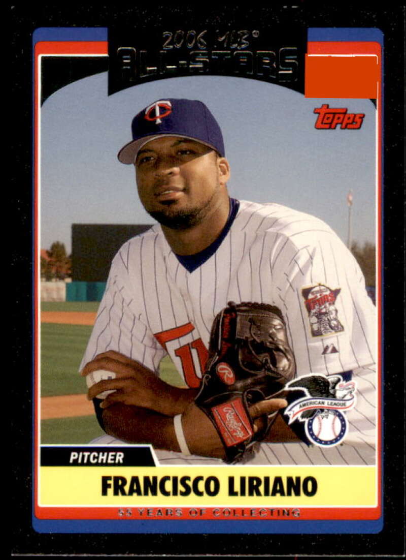 Francisco Liriano Card 2006 Topps Update Black #UH238 Image 1