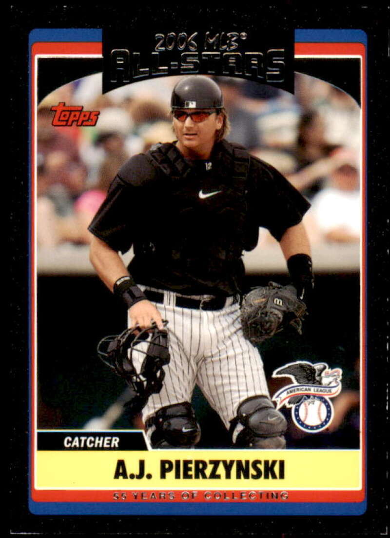 A.J. Pierzynski Card 2006 Topps Update Black #UH239 Image 1