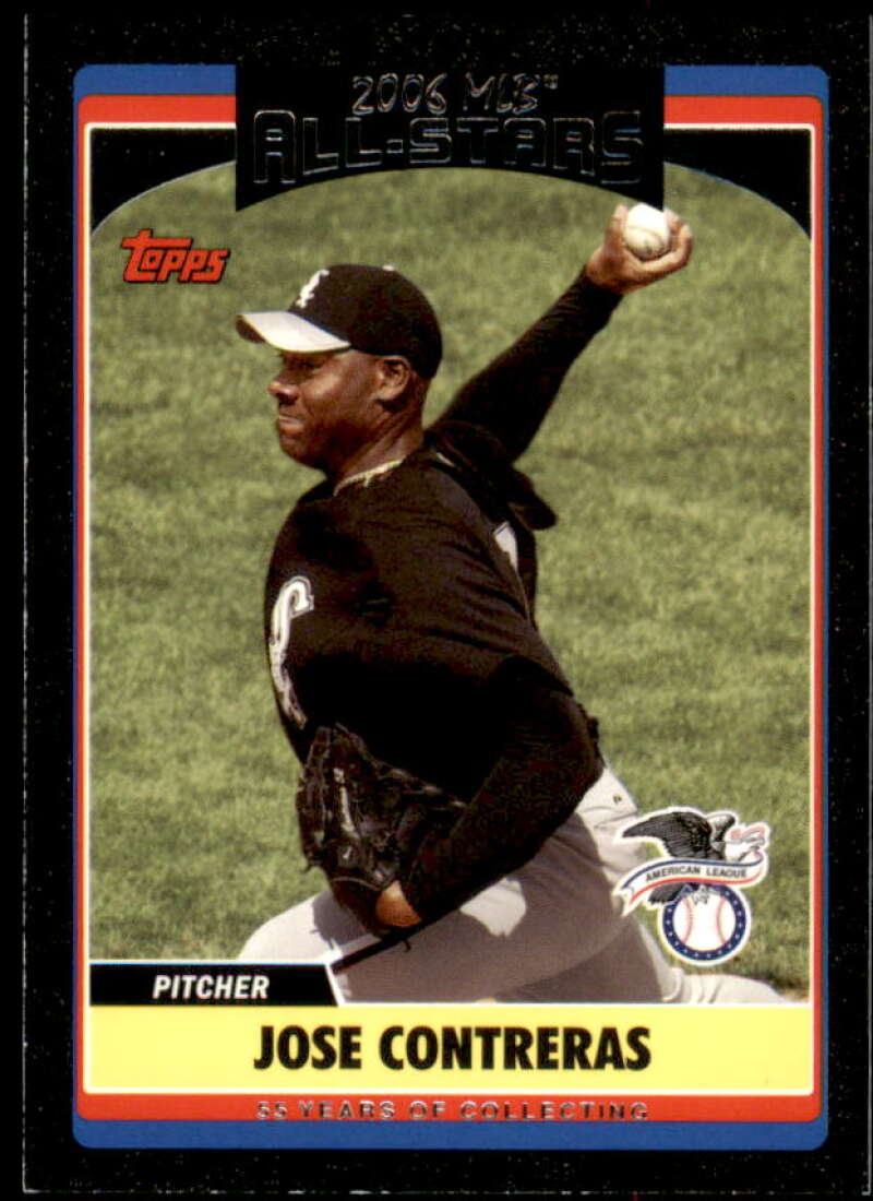 Jose Contreras Card 2006 Topps Update Black #UH241 Image 1