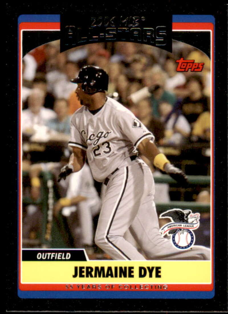Jermaine Dye Card 2006 Topps Update Black #UH242 Image 1