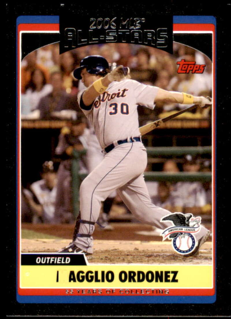 Magglio Ordonez Card 2006 Topps Update Black #UH248 Image 1