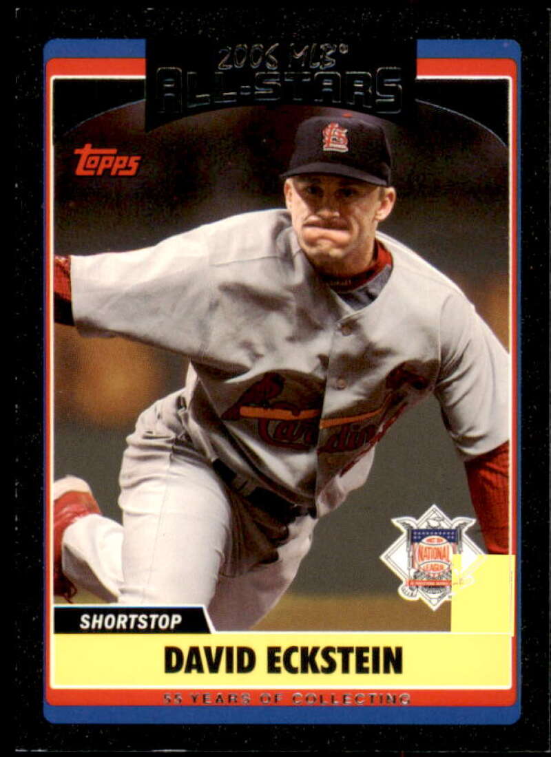 David Eckstein Card 2006 Topps Update Black #UH251 Image 1