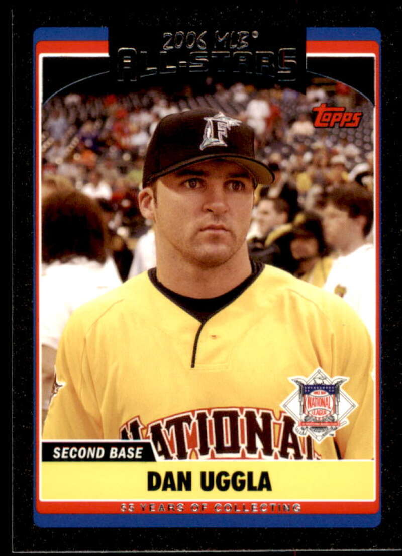 Dan Uggla Card 2006 Topps Update Black #UH263 Image 1
