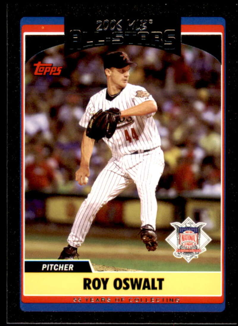 Roy Oswalt Card 2006 Topps Update Black #UH265 Image 1