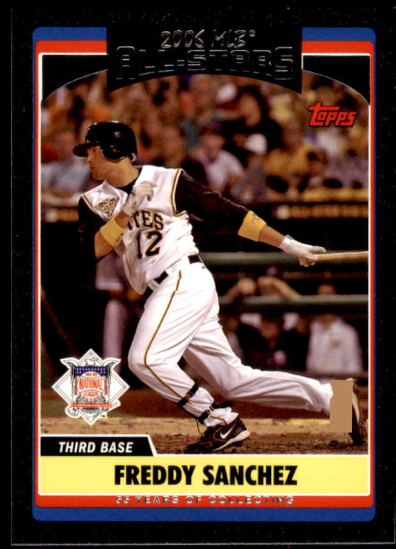 Freddy Sanchez Card 2006 Topps Update Black #UH269 Image 1