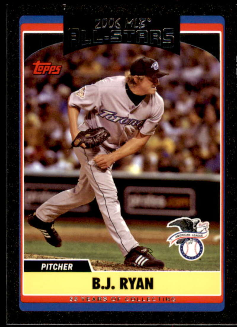 B.J. Ryan Card 2006 Topps Update Black #UH272 Image 1