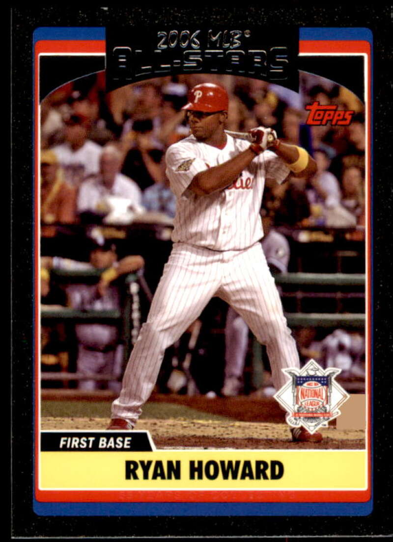 Topps Ryan Howard Baseball Trading Cards