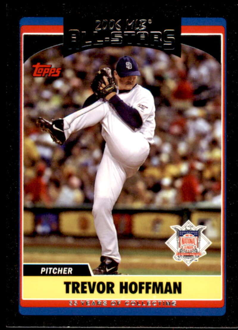Trevor Hoffman Card 2006 Topps Update Black #UH278 Image 1